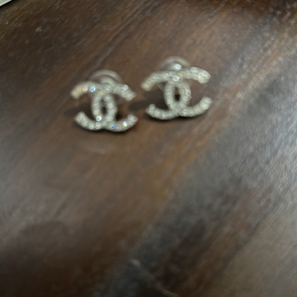 Chanel gorgeous double c earrings. Perfect condition! Comes with box and papers - Picture 3 of 5
